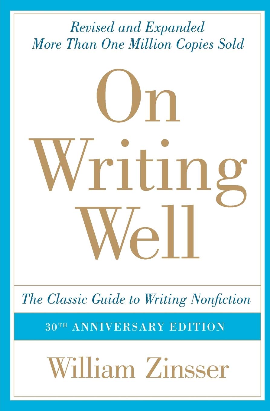 On Writing Well – William Zinsser (cover image)