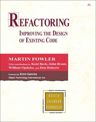 Refactoring – Martin Fowler (cover image)