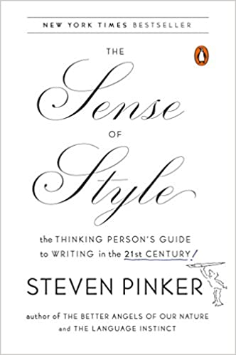 The Sense of Style – Steven Pinker (cover image)